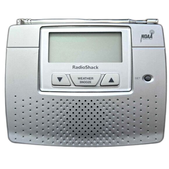 Vintage Radio Shack 12-260 NOAA Weather Alert Radio Alarm Clock (No Adapter) - Picture 1 of 5